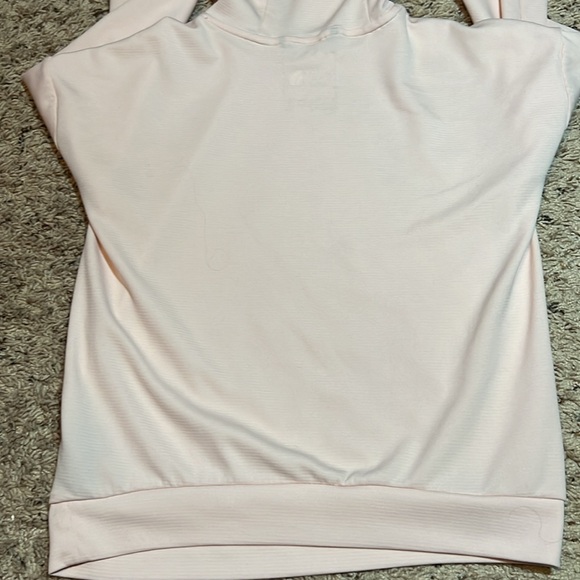 North Face Hooded Long Sleeve Shirt. Size XS light pink - Picture 10 of 13